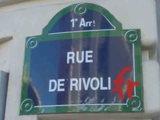 Rue de Rivoli.fr